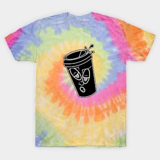 Trippy Coffee Funky Art T-Shirt
